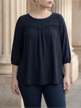 Lace Detail Top.